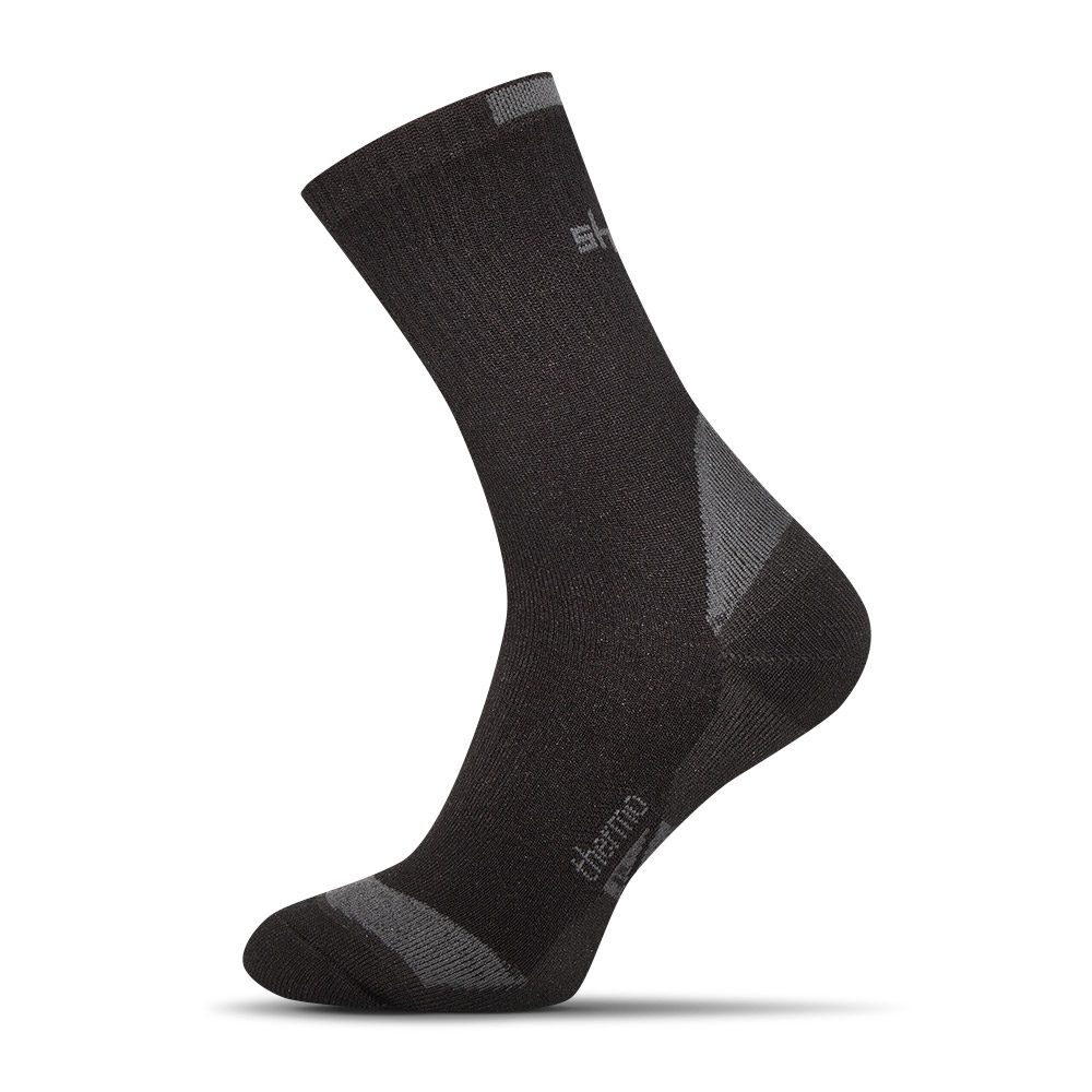 E-shop Termo bambusové ponožky čierne