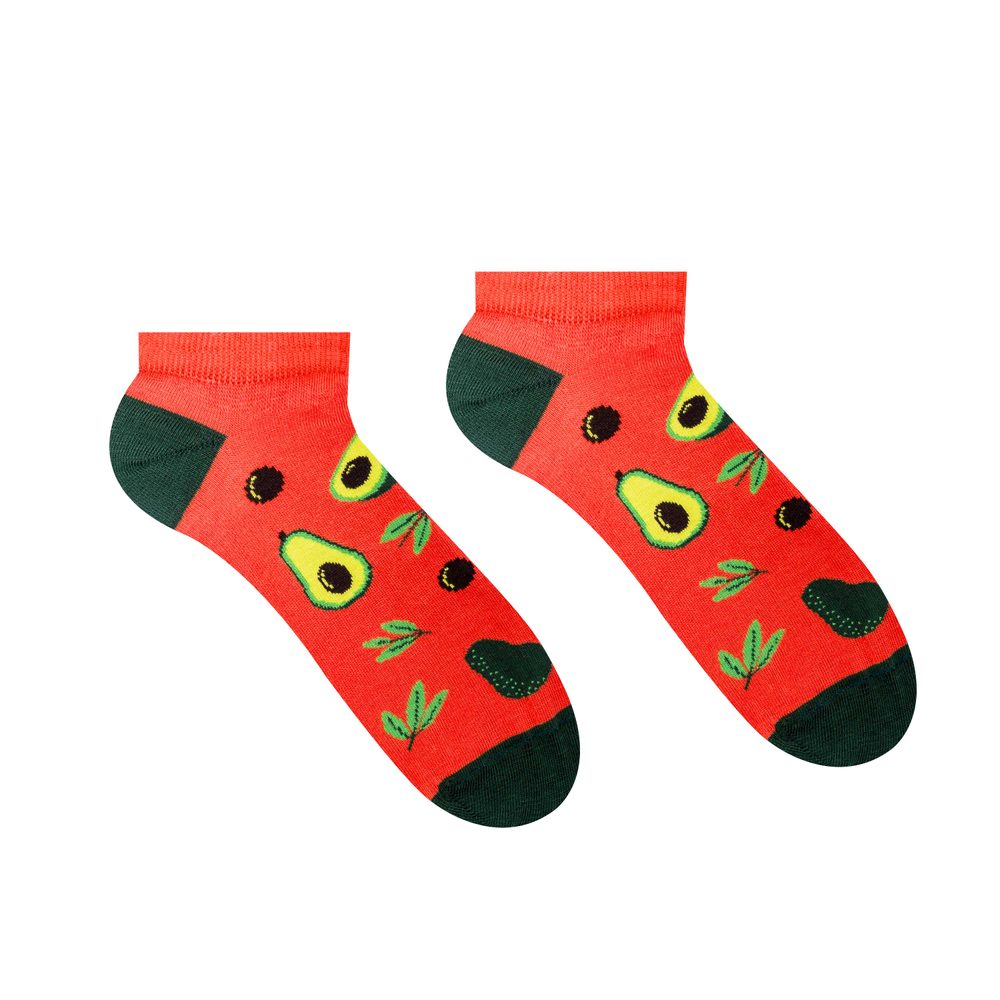 E-shop Členkové veselé ponožky Avokádo