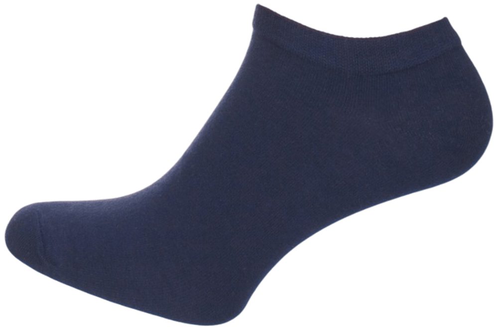 E-shop Členkové tmavomodré bambusové ponožky