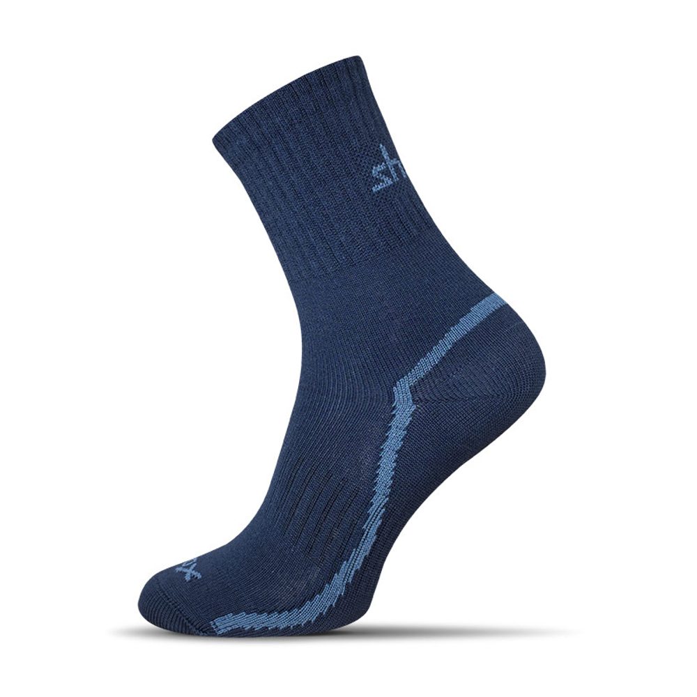 E-shop Granátové pohodlné pánske ponožky Sensitive