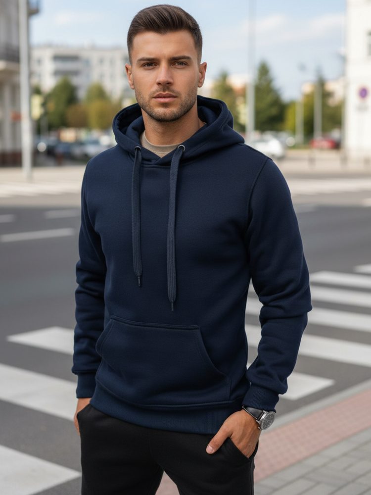 Pohodlná pánska granátovo-čierna tepláková súprava