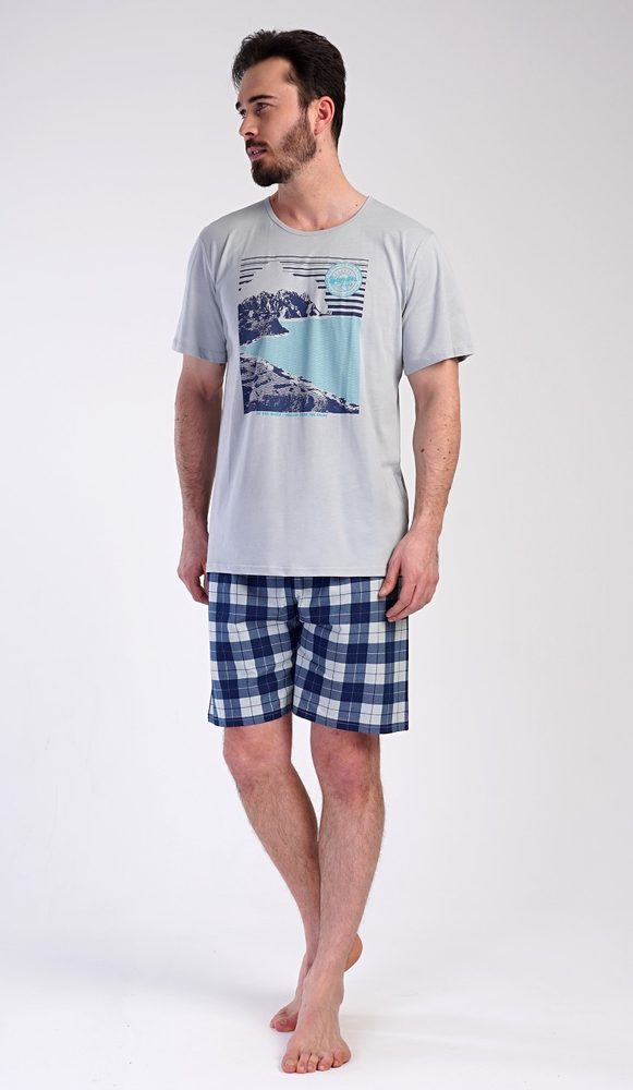E-shop Pánske krátke bavlnené pyžamo Wander