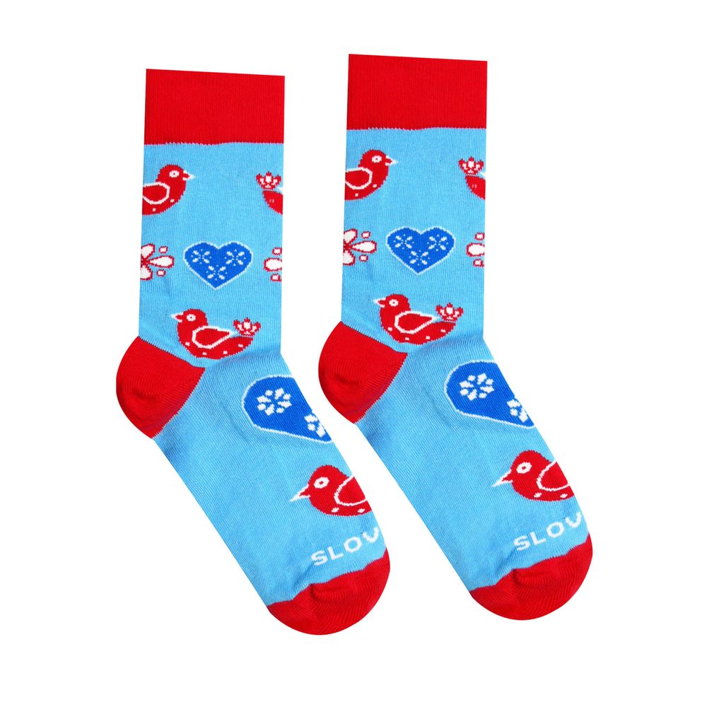 E-shop Pánske ponožky Ľudový vtáčik