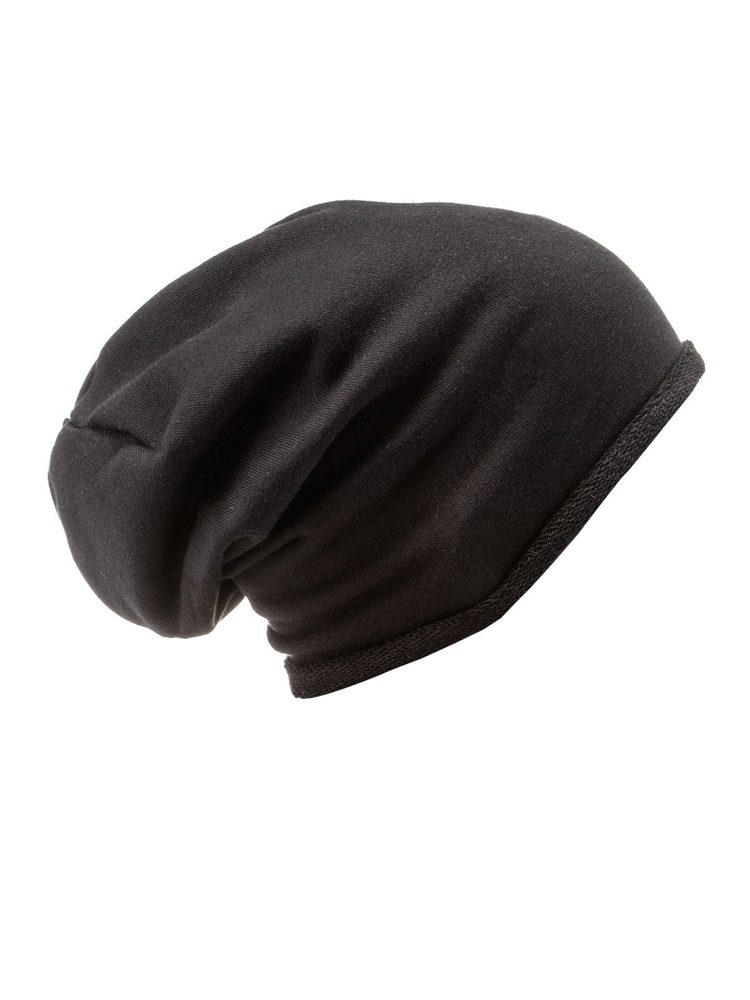 E-shop Pohodlná čierna čiapka H026