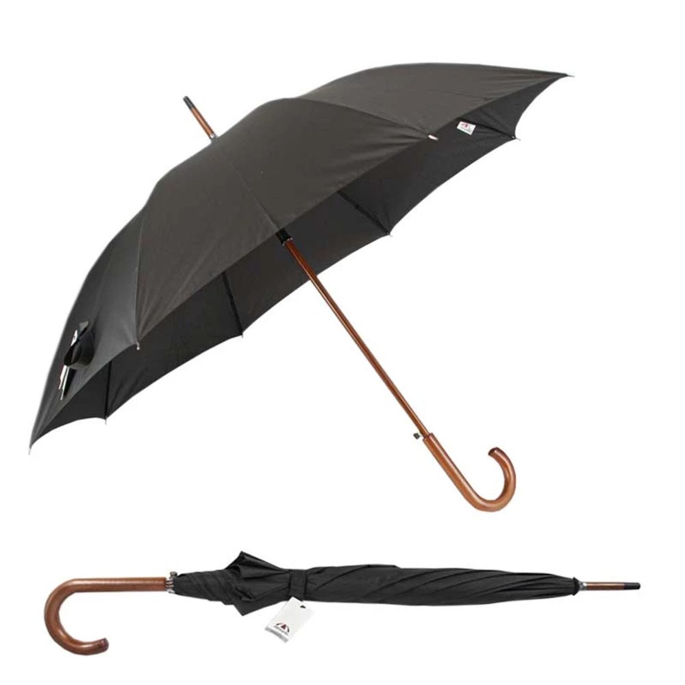 E-shop Elegantný čierny holový dáždnik Doppler Oslo AC