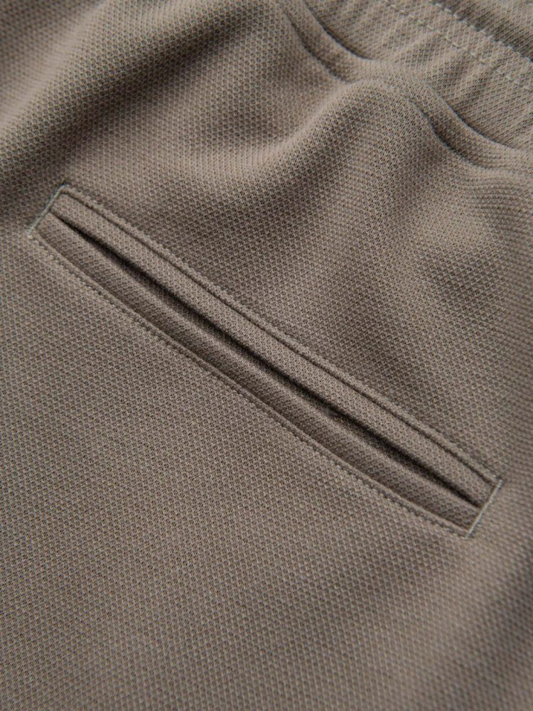 Teplákové šortky- pánske- khaki