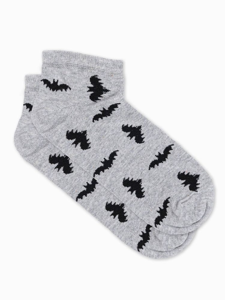 E-shop Veselé šedé ponožky U177