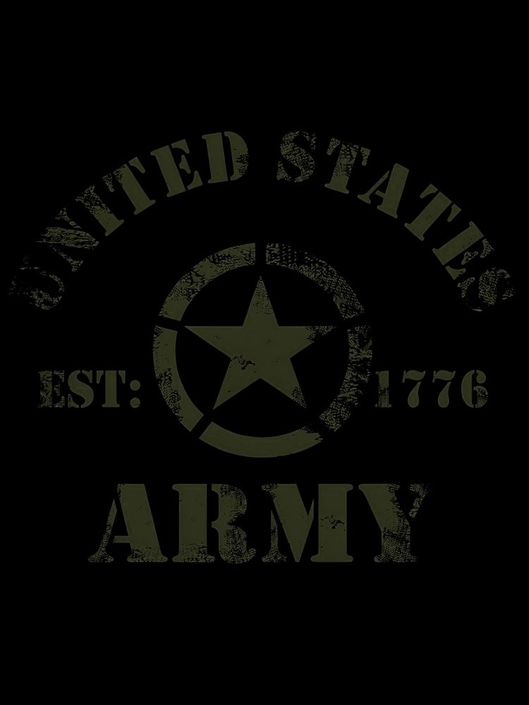 Tričko s krátkym rukávom pre pánov v army štýle čierne