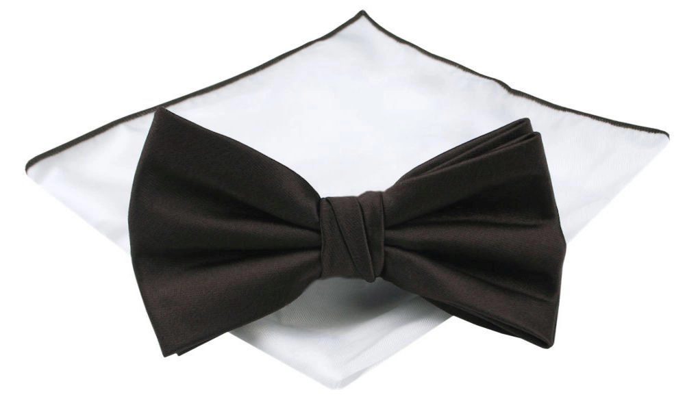 E-shop Tmavohnedý pánsky motýlik Chattier