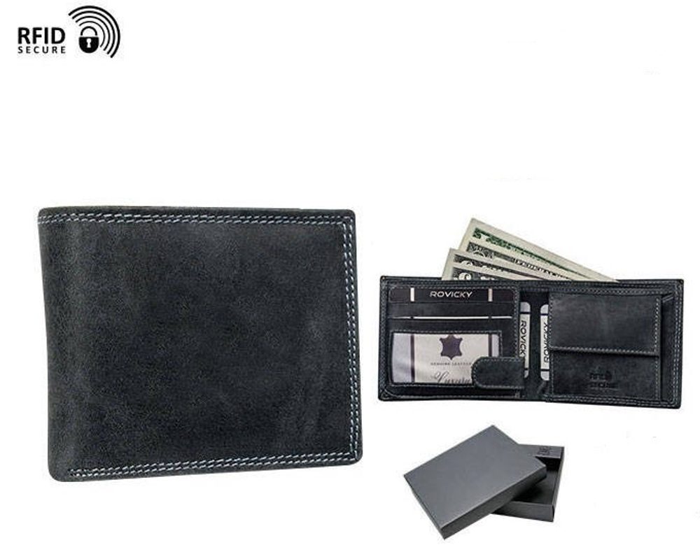 E-shop Klasická pánska peňaženka v elegantnom dizajne
