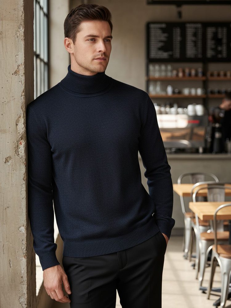 Pánsky rolák modrý