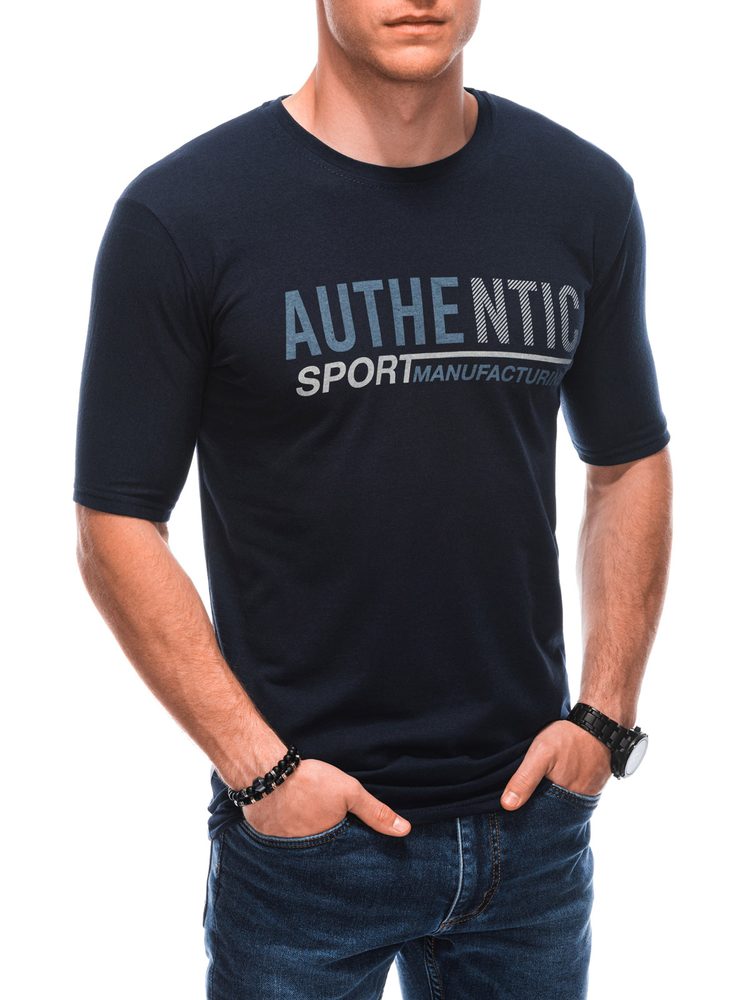 E-shop Autentické granátové tričko s nápisom S1869