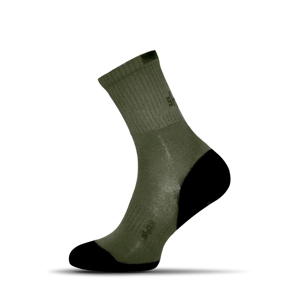 E-shop Bavlnené pánske ponožky v tmavo-zelenej farbe Clima Plus