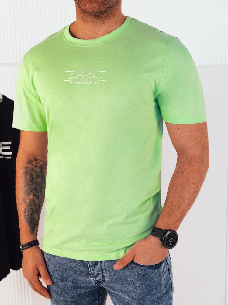 E-shop Jedinečné zelené tričko s potlačou