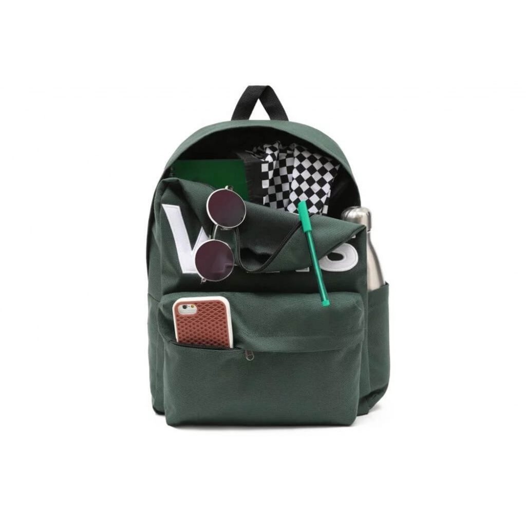 Zelený ruksak Vans Drop Sycamore V - Budchlap.sk