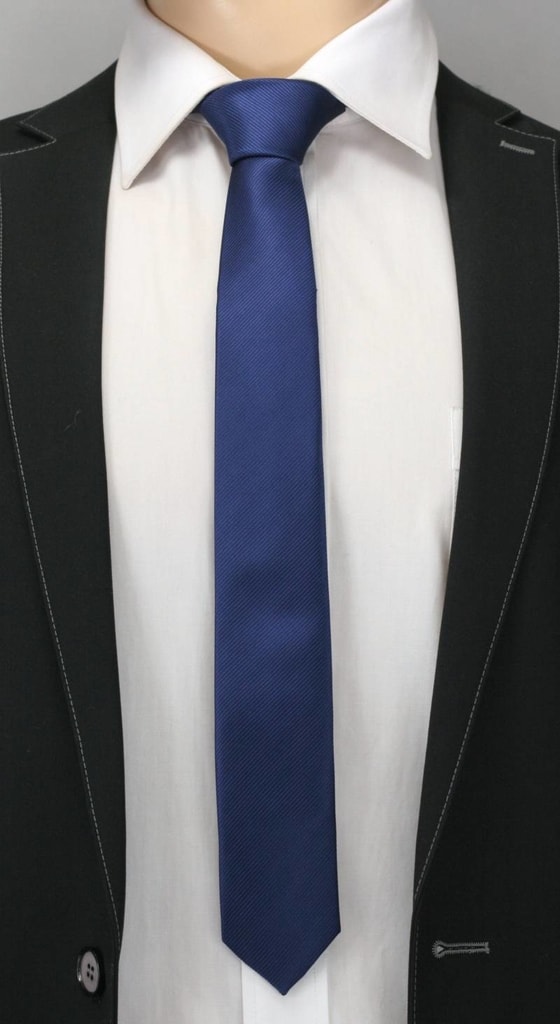 Modrá kravata s nenápadným prúžkom - Budchlap.sk