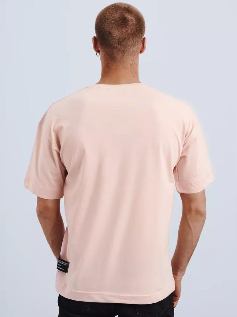 Jednoduché ružové tričko - Budchlap.sk