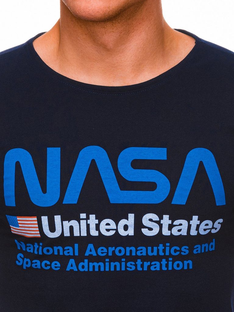 Granátové tričko NASA S1436 - Budchlap.sk