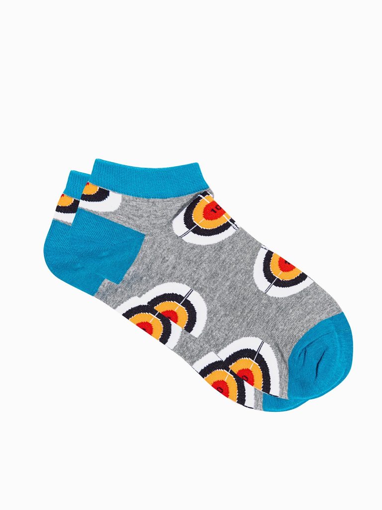 Šedé zábavné ponožky Target U171 - Budchlap.sk