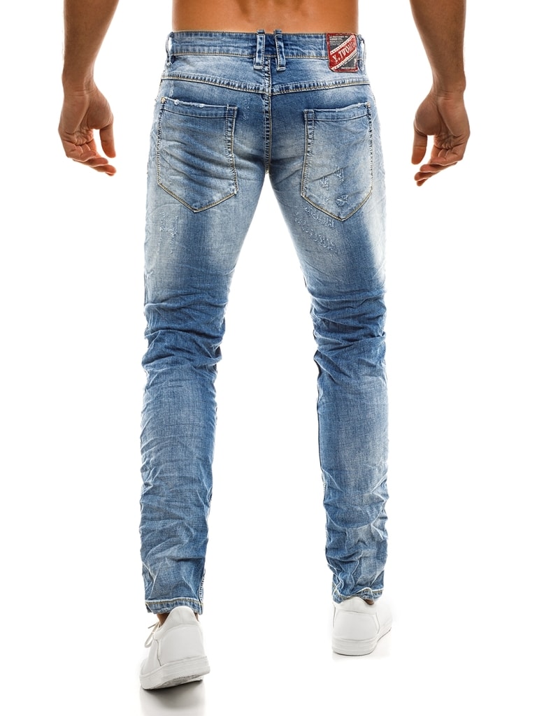 Potrhané pánske džínsové nohavice Y-TWO 2712 - Budchlap.sk