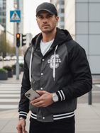 Jedinečná obojstranná bomber pánska bunda