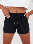 Krásne dámske čierne teplákové kraťasy Go Sport