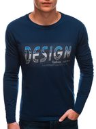 Granátové tričko s nápisom Design L154