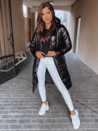 Trendy dámska bunda Bethanny v čiernej farbe