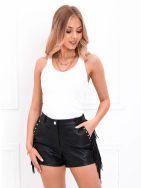 Dámske jednoduché biele tielko SLR012