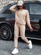 Dámska tepláková súprava krémová MILIAN