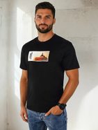 Originálne čierne tričko s nápisom