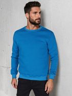 Nebesky modrá mikina pre mužov