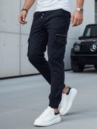 Moderné kapsáčové modré joggery