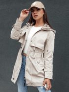 Dámska parka v šedej farbe Fashlove