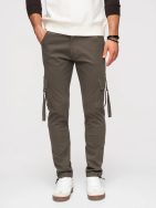 Grafitové pánske cargo nohavice V4 P1516