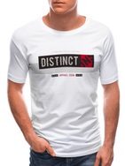 Biele tričko s potlačou Distinct S1768