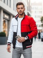 Prechodná čierna bunda v štýlovom prevedení