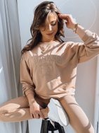 Dámska oversize béžová mikina California Dream