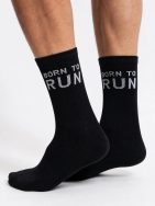 Čierne pánske ponožky RUN