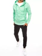 Mätovo-čierna tepláková súprava