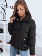 Dámska štýlová čierna bunda Laro