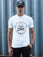 Trendy biele tričko s potlačou