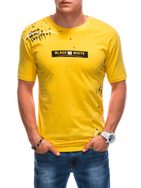 Nevšedné žlté tričko s nápisom S1888