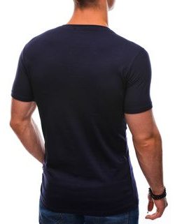 Štýlové tričko v granátovej farbe S1404