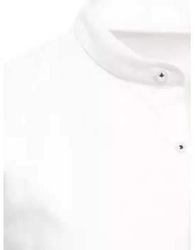Elegantná klasická košeľa v bielej farbe