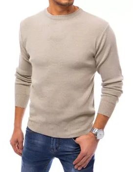 Pohodlný béžový sveter