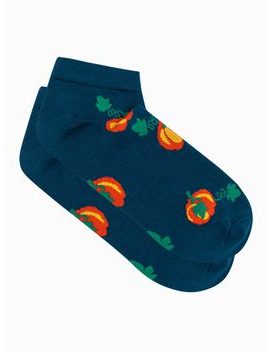 Granátové ponožky s jesenným motívom Pumpkin U181