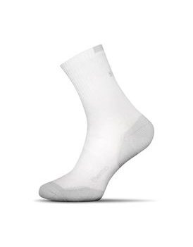 Termo bavlnené ponožky v bielej farbe