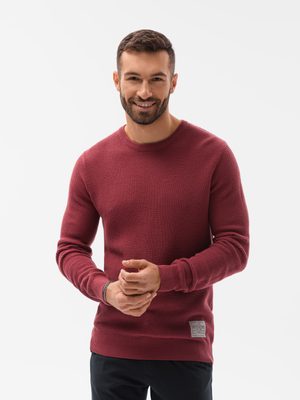 pánsky bordový sveter