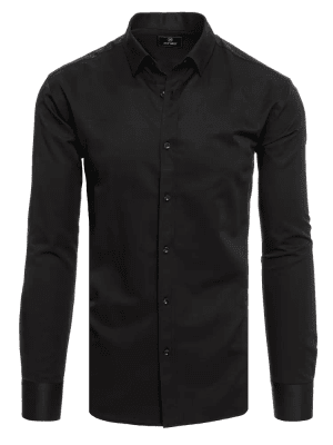 čierna pánska košeľa
